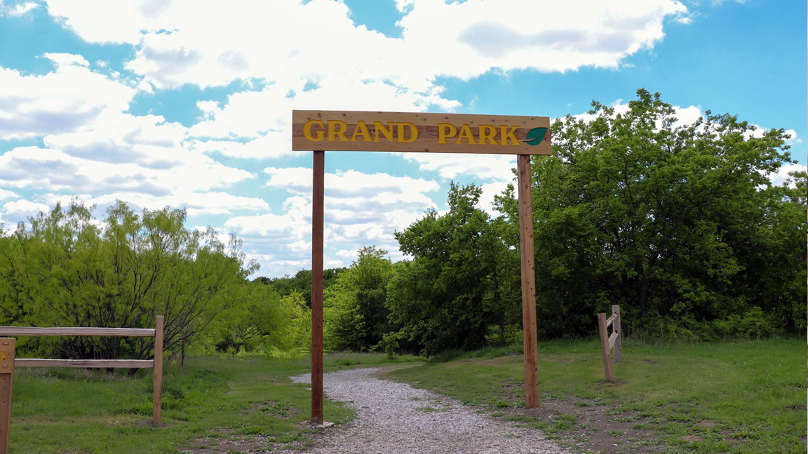 Big Bluestem Trail at Grand Park in Frisco, TX