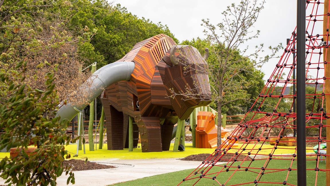 Northwest Community Park dog park in Frisco, TX